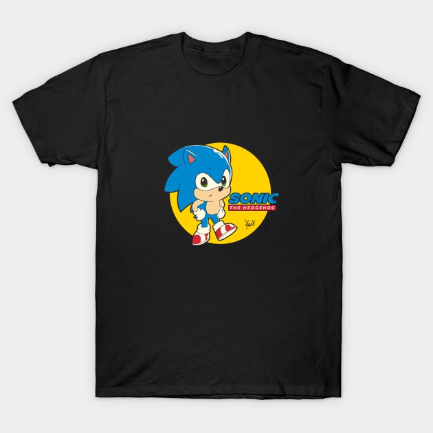 Sonic The Hedgehog T-Shirt by KEMOSABE